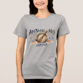 Amtaou Hoy Nostalgisch Amazigh Erfgoed Tri-Blend Shirt (Voorkant)