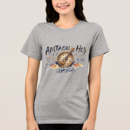 Amtaou Hoy Nostalgisch Amazigh Erfgoed Tri-Blend Shirt