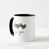 "Amto I Love You" Arabisch tante Koffie Mok (Voorkant links)