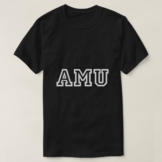 AMU Logo  Sport Style1452 T-shirt (Design voorkant)