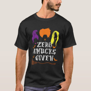 Amuck Halloween Heks Zero Amucks Gegeven Kostuum T-shirt