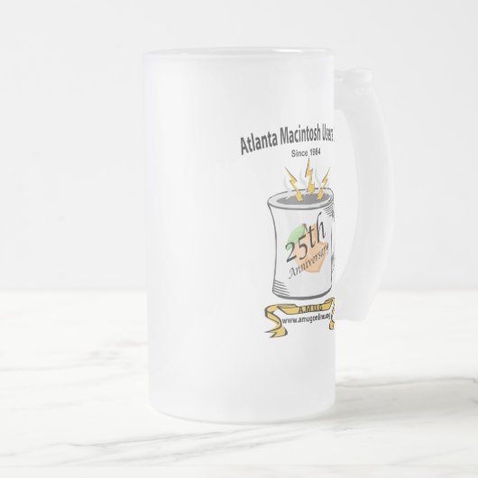 AMUG 25th Jubileum Frosted MOK (Voorkant rechts)