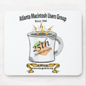 AMUG 25th Jubileum MousePad Muismat (Voorkant)