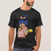 Amul Butter Girl Iconic Indian Culture Design Clas T-shirt (Voorkant)