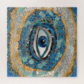 Amulet Geoden en kristallen voor het ogen van het  Legpuzzel (Horizontaal)