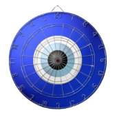 Amulet om het boze oog af te sluiten dartbord (Voorkant)