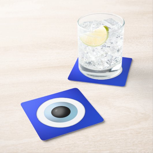 Amulet om het boze oog af te sluiten kartonnen onderzetters (Insitu)