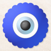 Amulet om het boze oog af te sluiten kartonnen onderzetters (Voorkant)