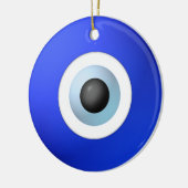 Amulet om het boze oog af te sluiten keramisch ornament (Links)