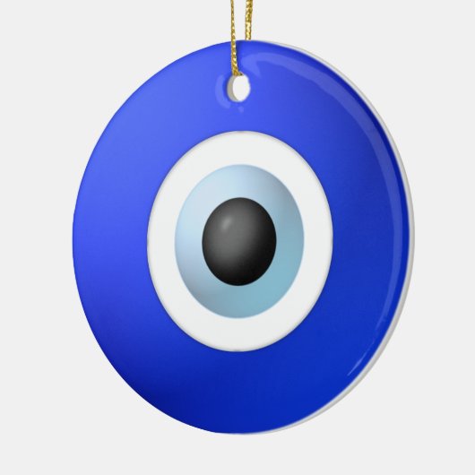 Amulet om het boze oog af te sluiten keramisch ornament (Links)