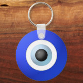 Amulet om het boze oog af te sluiten sleutelhanger (Voorkant)