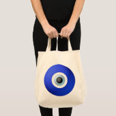 Amulet om het boze oog af te sluiten tote bag (Voorkant (product))