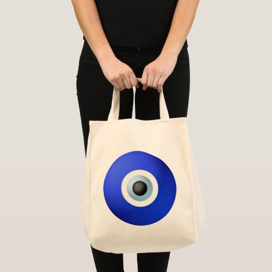 Amulet om het boze oog af te sluiten tote bag (Voorkant (product))