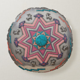 Amulett-Kissen „Hüter der Steppe“ Rond Kussen