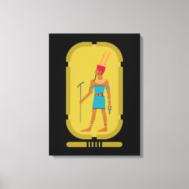 Amun God of the Air Canvas Print
