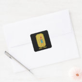Amun God van de Sticker op het luchtplein (Envelop)