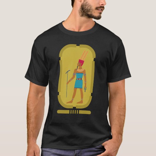 Amun God van de T-shirt van de lucht (Voorkant)