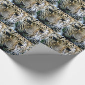 Amur Leopard Cadeaupapier (Hoek)