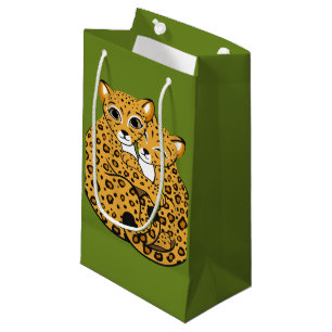Amur Leopard Cubs Cuddling Art Klein Cadeauzakje