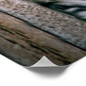 Amur Leopard Exotic Zoo Animal Poster (Hoek)