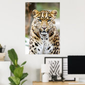 Amur Leopard Poster (Thuiskantoor)