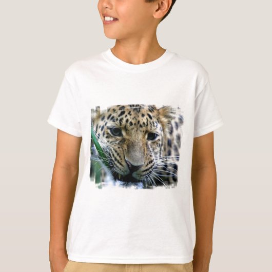 Amur Leopard Youth T-Shirt (Voorkant)