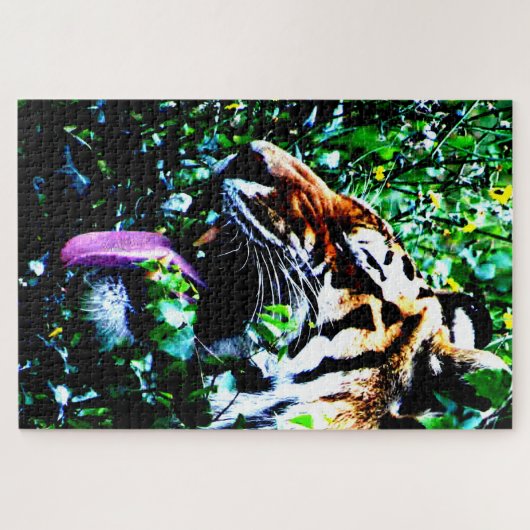 Amur Tiger 20x30 1014pc jpcn Jigzaag Puzzle Legpuzzel (Horizontaal)