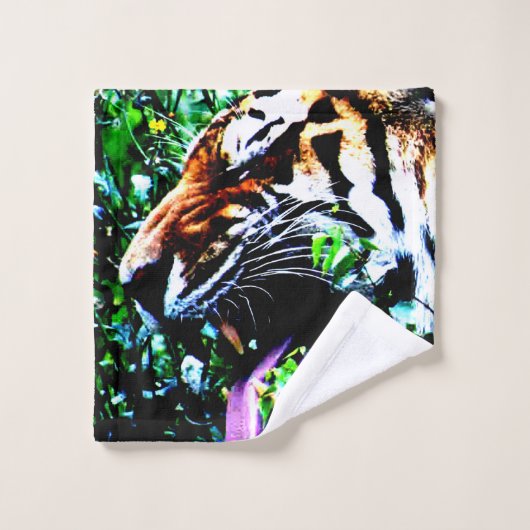 Amur Tiger btcnm Bad Handdoek (Wasdoekje)