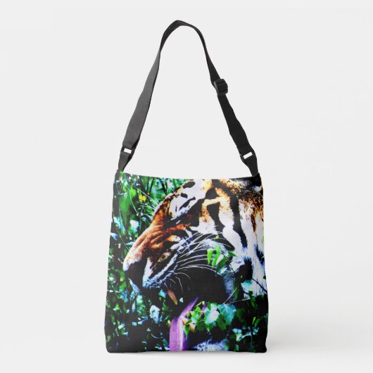 Amur Tiger cbbcnm Crossbody Tas (Achterkant)