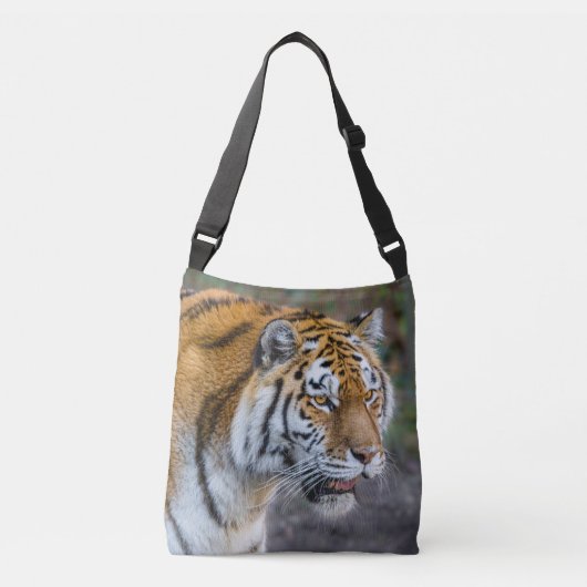 Amur Tiger Crossbody Tas (Voorkant)
