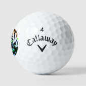 Amur Tiger css gbcna Golfballen (Logo)