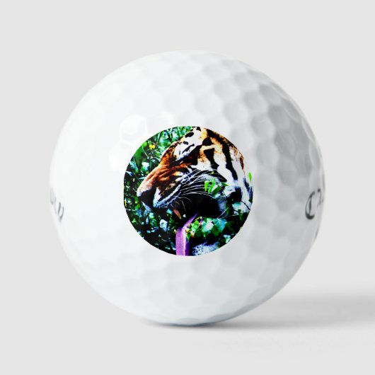 Amur Tiger css gbcnm Golfballen (Voorkant)