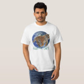 Amur Tiger Cub & Planet Earth Day Wildlife Shirt (Voorkant volledig)