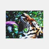 Amur Tiger fbcnm Fleece Deken (Voorkant (Horizontaal))