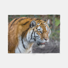 Amur Tiger Fleece Deken
