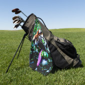 Amur Tiger gtcna Golfhanddoek (Groen)