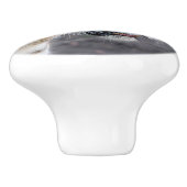 Amur Tiger Keramische Knop (Zijkant)