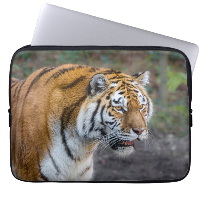 Amur Tiger Laptop Sleeve (Voorkant)