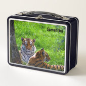 Amur Tiger Metal Lunchbox (Voorkant)