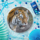 Amur Tiger Papieren Bordje (Feest)