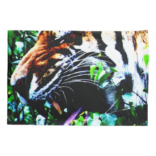 Amur Tiger pccnm Kussensloop (Achterkant)