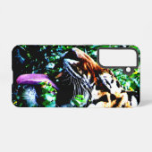 Amur Tiger sgcnm Samsung Galaxy Hoesje (Achterkant horizontaal)