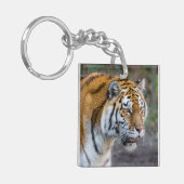 Amur Tiger Sleutelhanger (Voorkant Links)