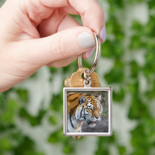Amur Tiger Sleutelhanger (Hand)