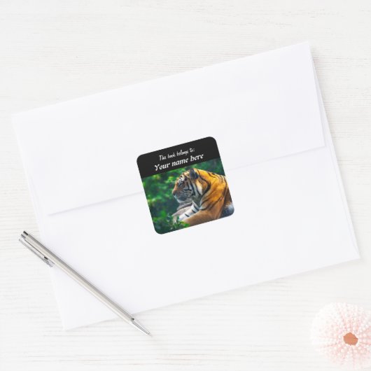 Amur Tiger Sticker (Envelop)