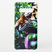Amur Tiger-syndroom Samsung Galaxy Hoesje (Achterkant)