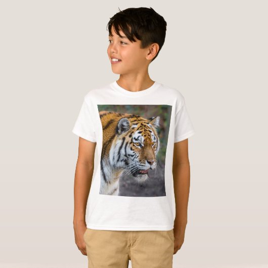 Amur Tiger T-shirt (Voorkant volledig)