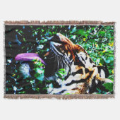 Amur Tiger tbcnm Deken (Voorkant)