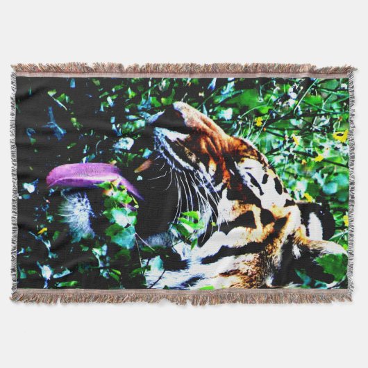 Amur Tiger tbcnm Deken (Voorkant)