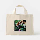 Amur Tiger tcnm Mini Tote Bag (Achterkant)